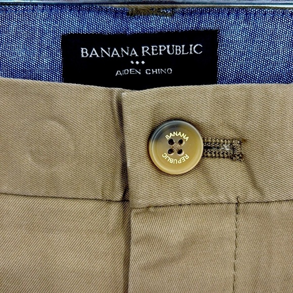 Banana Republic Factory Aiden Stretch Chino Slim Fit 30x30 New with tags! - Picture 6 of 13